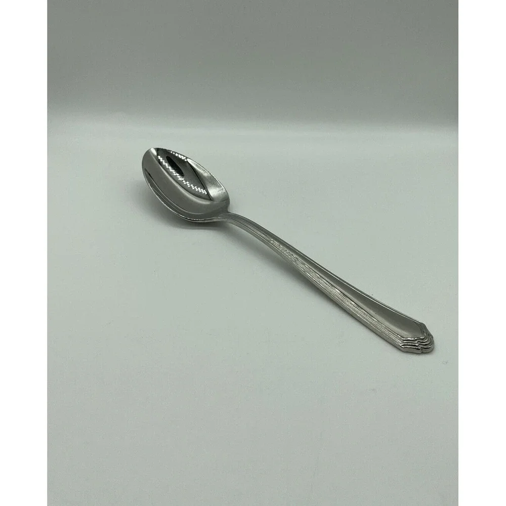 Archway by‎ Lenox 18/10 Stainless Steel Solid Serving Spoon Free Shipping